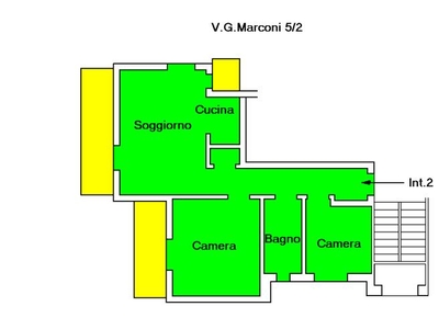 Appartamento in vendita a Santo Stefano d'Aveto, Via Guglielmo Marconi 5/2