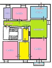 Appartamento a Camerano, 6 locali, 1 bagno, 132 m², 1° piano