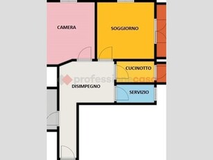 Bilocale in Affitto a Pistoia, 550€, 50 m²
