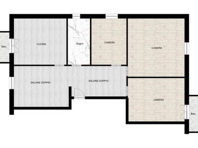 Appartamento in Vendita a Genova, 84'000€, 99 m²
