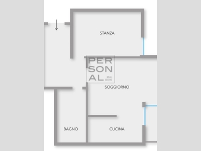 Trilocale in Vendita a Trento, zona Gardolo, 124'000€, 45 m²