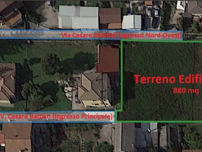 Terreno Residenziale in vendita a Carbonera via Cesare Battisti, 94