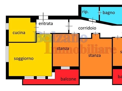 Ampio appartamento a Bolzano