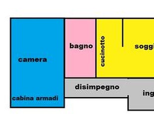 Ampio trilocale Pisa centro