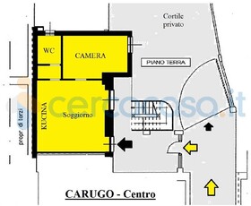 Appartamento Bilocale in vendita a Carugo