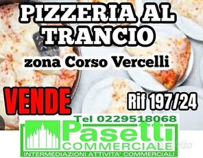 PIZZERIA al trancio storica zona Corso Vercelli