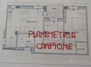 Semi indip rivoli 600euro con giardino privato