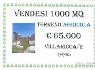 Terreno agricolo di 1000 mq a Villaricca