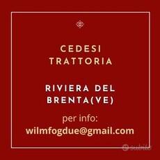 Trattoria - Riviera del Brenta (VE)