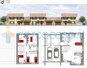 Villa a schiera di nuova costruzione, in vendita in Pontenovo, San Polo D'enza