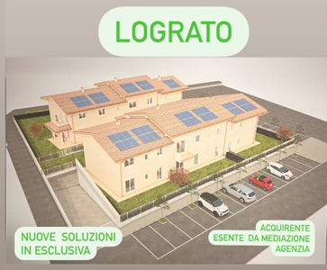 Villetta a schiera nuova a Lograto - Villetta a schiera ristrutturata Lograto