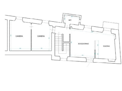 Appartamento in Vendita a Genova, 27'844€, 77 m²
