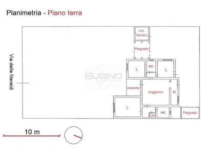 Villa in Vendita a Siracusa, zona Fontane Bianche, 185'000€, 110 m²