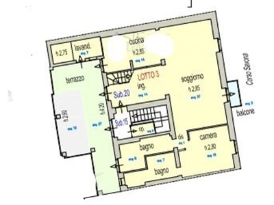 Appartamento in Vendita a Asti, 102'300€, 250 m², con Box