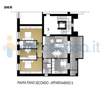 Appartamento in vendita in Via Martinelli, Modena