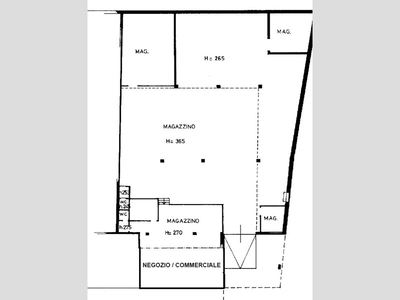 Immobile commerciale in Affitto a Asti, 2'000€, 450 m²