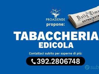 Tabacchi lotto edicola Rif.PR702