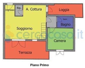 Appartamento Bilocale in ottime condizioni in vendita a Borgo San Lorenzo