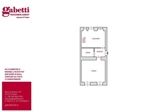 Bilocale in Vendita a Trieste, 112'000€, 56 m², arredato