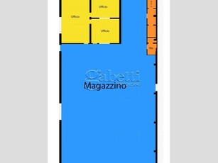 Capannone in Affitto a Ferrara, 2'700€, 560 m²