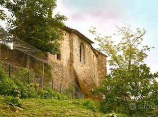 Casetta in pietra nel Castello di Poggersona