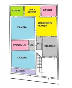 Bilocale in Via Casalini, Pulsano, 1 bagno, arredato, 110 m²