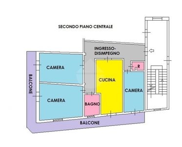 Trilocale in Via Taranto, Pulsano, 1 bagno, arredato, 108 m², 2° piano