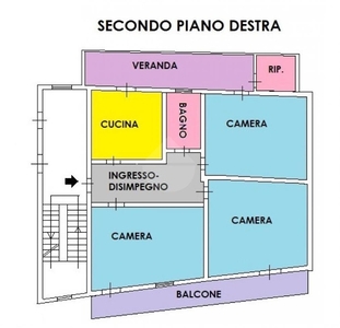 Trilocale in Via Taranto, Pulsano, 1 bagno, arredato, 118 m², 2° piano