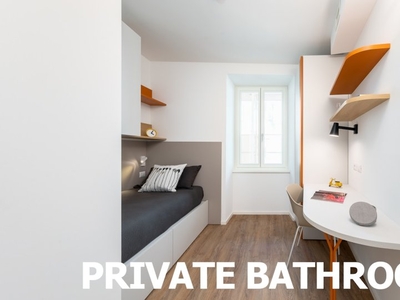 Camera singola con bagno privato e aria condizionata [TN_GVN3-1_S7]