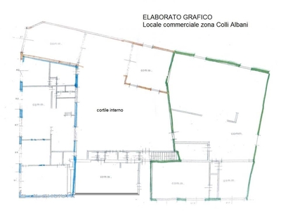 Negozio in affitto a Roma largo dei Colli Albani