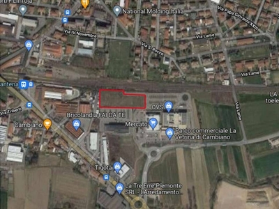 Terreno Residenziale in vendita a Cambiano strada per Chieri, 122