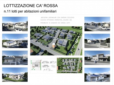 Terreno Residenziale in vendita a Sant'Agata Bolognese via Cà Rossa, snc