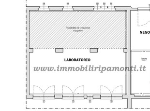 NEGOZIO CON LABORATORIO in affitto a Lecco.