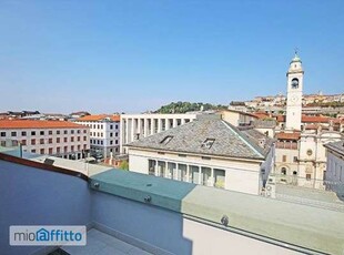 Attico arredato con terrazzo Bergamo