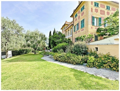 Quadrilocale con giardino a Santa Margherita Ligure