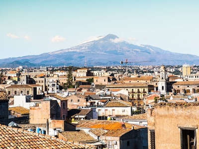 Terrazza con vista Etna e centro storico