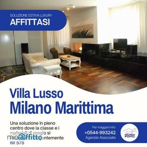 Villa arredata con terrazzo Milano marittima