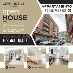 Appartamento in vendita in via quieta 4, Catania