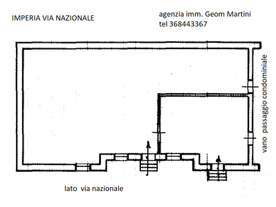 Magazzino da ristrutturare a Imperia