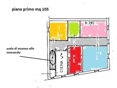 Casa indipendente da ristrutturare, Pisa san martino