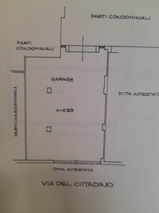 Garage / posto auto in affitto a Prato Mezzana