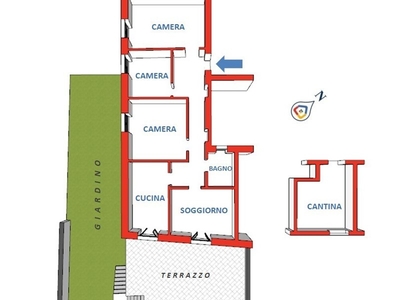 Appartamento in Vendita a Genova, zona Quarto, 257'000€, 100 m²