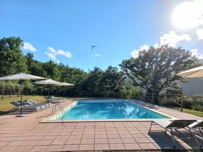 Casa a Montieri con piscina e giardino + vista panoramica