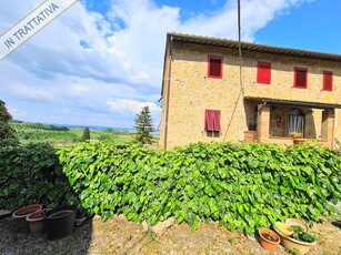 Porzione angolare di Casale, Annessi e Terreno esclusivo. Posizione collinare e panoramica.