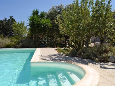 Puglia, villa di campagna, piscina privata, vista mare, 3 km Torre Guaceto, Wifi