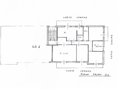 Appartamento a Santa Flavia, 2 bagni, 145 m², 1° piano, stato grezzo