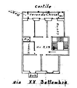 Appartamento da ristrutturare, Savona centro