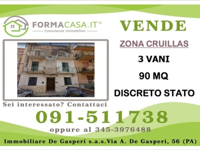 Appartamento in Via Pietro Perricone, Palermo, 1 bagno, 90 m²