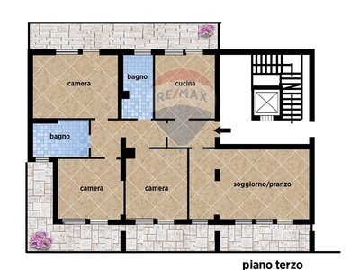 Quadrilocale in Vendita a Varese, zona Bosto, 180'000€, 142 m²