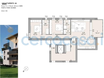 Appartamento Trilocale in vendita in Strada Vaciglio Nord, Modena